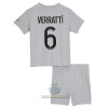 Maglia ufficiale Paris Saint Germain Verratti 6 Trasferta 2022-23 per Bambino